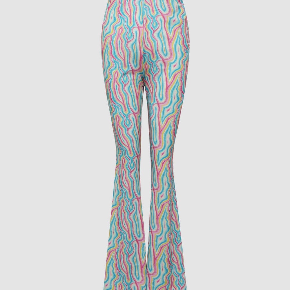 Cider Tie-dye Flare Pants